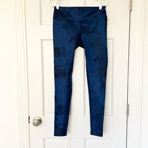 ALO Yoga Blue Camo High-Rise Leggings